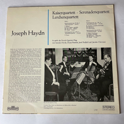 Винтажная виниловая пластинка LP Joseph Haydn Йозеф Гайдн, Das Novak Quartett, Kaiserquartett Op. 76 Nr. 3 9 (Германия 1976)