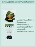 Набор с экстрактом слизи улитки (крем для ног 100 ml + крем для рук 100 ml) Jigott Snail Real Moisture Hand & Foot Cream Set