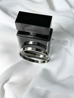 Браслет в стилистике Cartier с фианитами, оттенок серебро