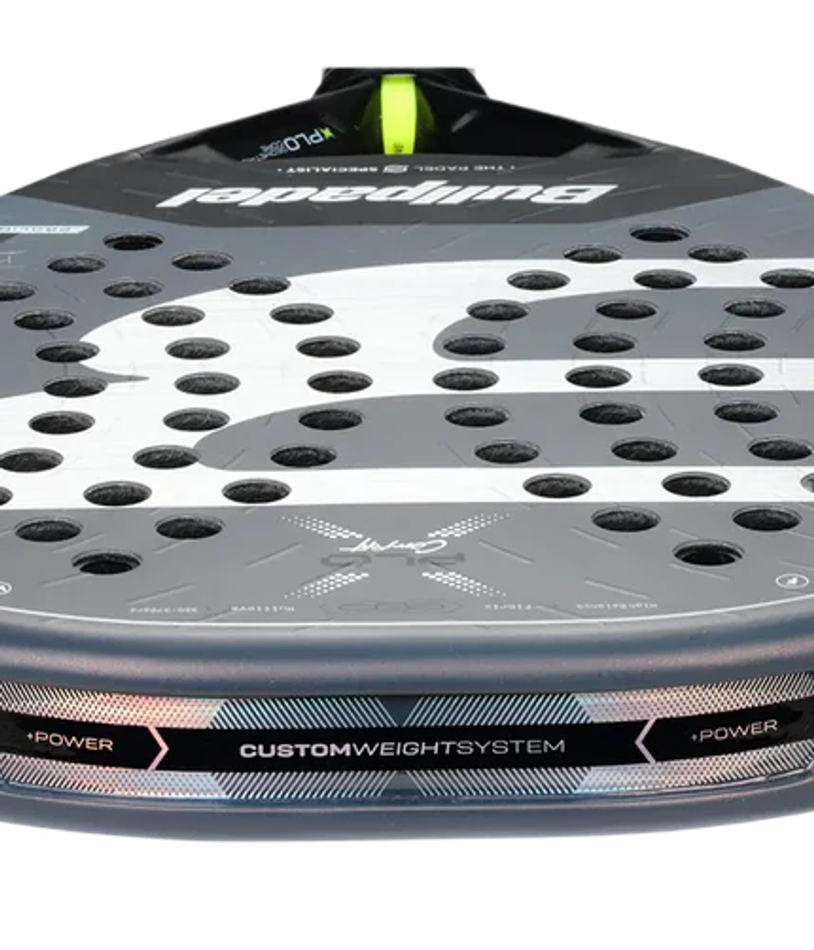 Ракетка для падел Bullpadel Xplo Comfort чёрно-синяя 2026