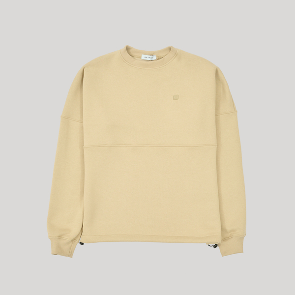 Drawstring Sweatshirt Oxford Tan