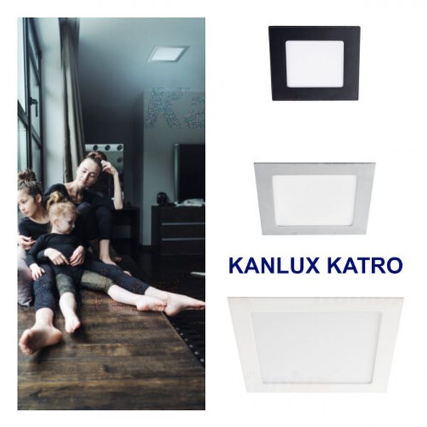 КВАДРАТНЫЙ СВЕТИЛЬНИК НА ПОТОЛОК KATRO ОТ KANLUX. 3 ЦВЕТА. 4 МОЩНОСТИ. 2 ЦВЕТОВЫЕ ТЕМПЕРАТУРЫ... КВАДРАТНЫЙ СВЕТИЛЬНИК НА ПОТОЛОК KATRO ОТ KANLUX. 3 ЦВЕТА. 4 МОЩНОСТИ. 2 ЦВЕТОВЫЕ ТЕМПЕРАТУРЫ...