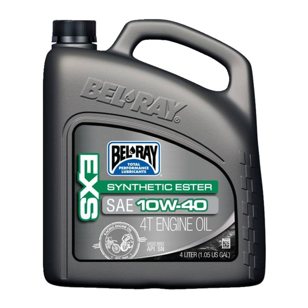Bel-Ray, EXS full synthetic Ester 4T engine oil 10W-40. 4L