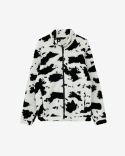 Толстовка на молнии Turbofleece White/Black
