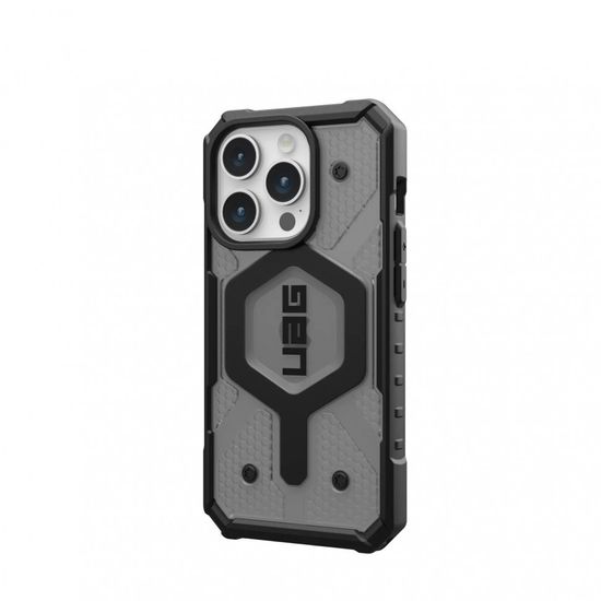 Чехол с поддержкой MAGSAFE Uag Pathfinder для iPhone 15 Pro 6.1", цвет тонированный (Ash)