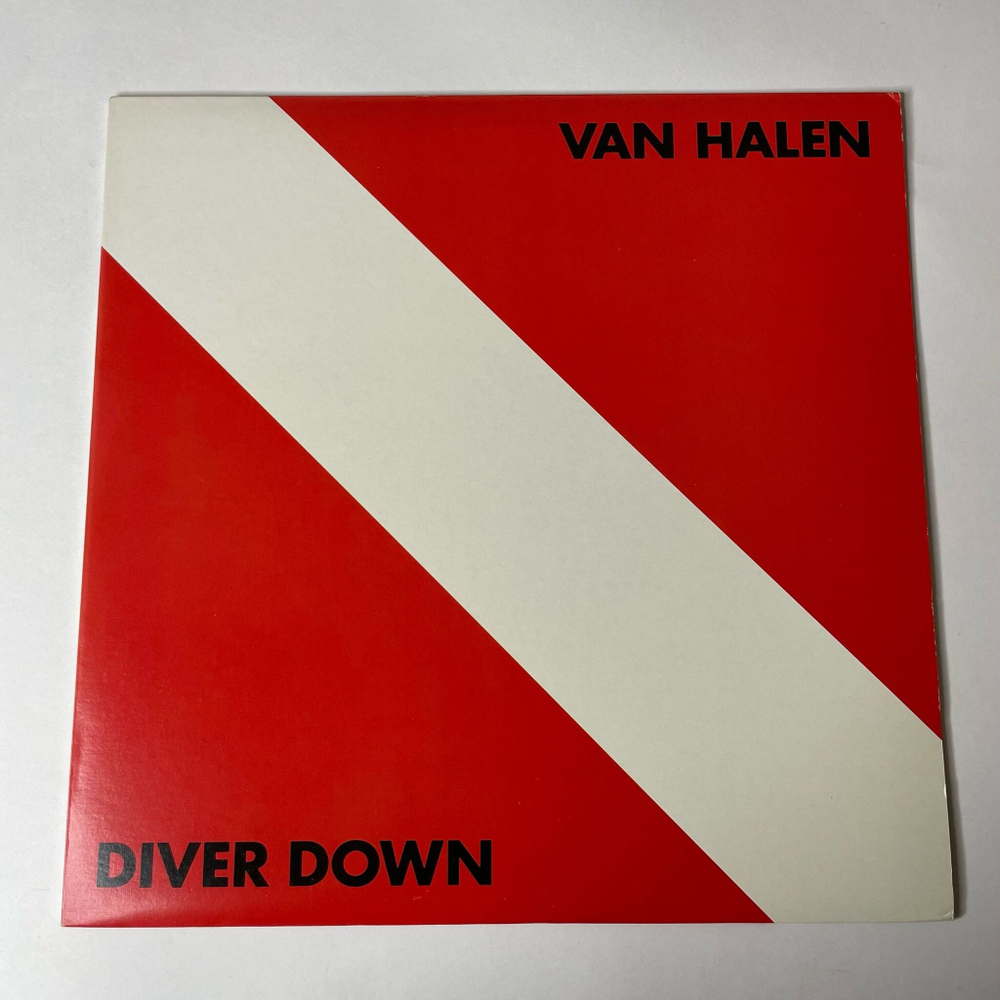 Винтажная виниловая пластинка LP Van Halen Diver Down (Japan 1982) (No Obi) The Full Bug