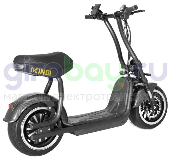 Электроскутер IKINGI X2 PRO (48V/21Ah) - Карбон фото №9