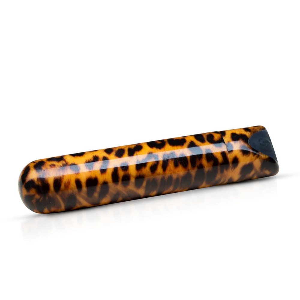 Леопардовая вибропуля Nayo Bullet Vibrator - 9 см. (Цвет: леопард)