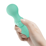 Мятный мини-вибратор с шаровидной головкой Pretty Love Mini Stick BI-014998-2
