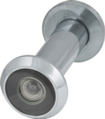 Глазок дверной, оптика стекло DV-PRO 3/100-60/BR/HD (DVG3/HD) CP хром