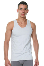 Хлопковая мужская майка Doreanse Cotton Basic (Размер: XXL) (Цвет: белый)