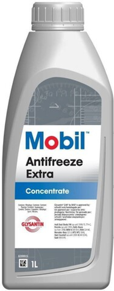 Антифриз MOBIL Antifreeze Extra концентрат сине-зеленый 1 л 151157