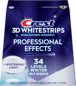 Отбеливающие полоски для зубов Crest 3D Whitestrips Professional Effects Light