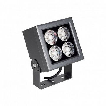 Уличный светодиодный прожектор LED 15W 3000К 054750 серый ALT-BLOCK-S130x130-15W Warm3000 (GR, 36 deg, 230V) Arlight