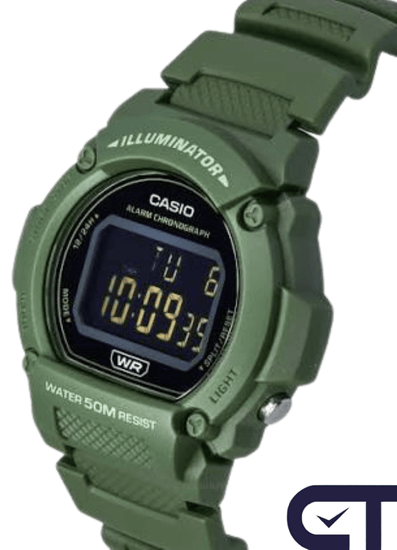 Casio W-219HC-3B — унисекс наручные часы