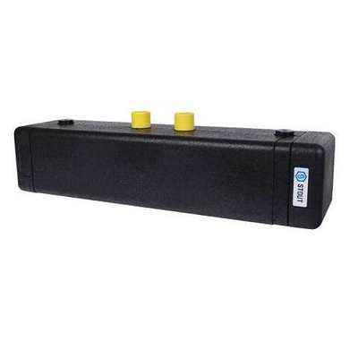 Коллектор котельной разводки STOUT DN20 - 1" на 3 контура 1" (черная сталь)