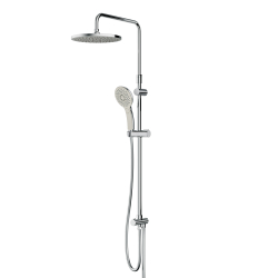 F0750A100 Inspire V2.0 душ.система, набор: верхн.душ d 250 мм, ручн.душ 3 ф-ции d 120 мм, переключат