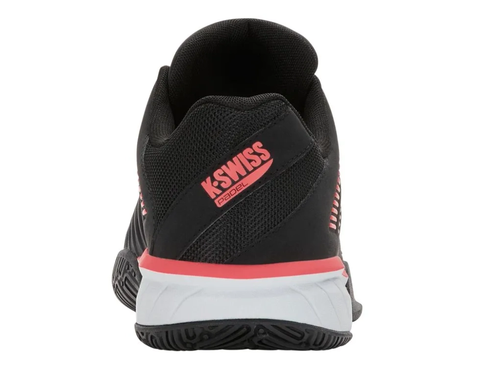 Мужские кроссовки для Padel K-Swiss Express Light 3 Padel - black/micro chip/neon lava