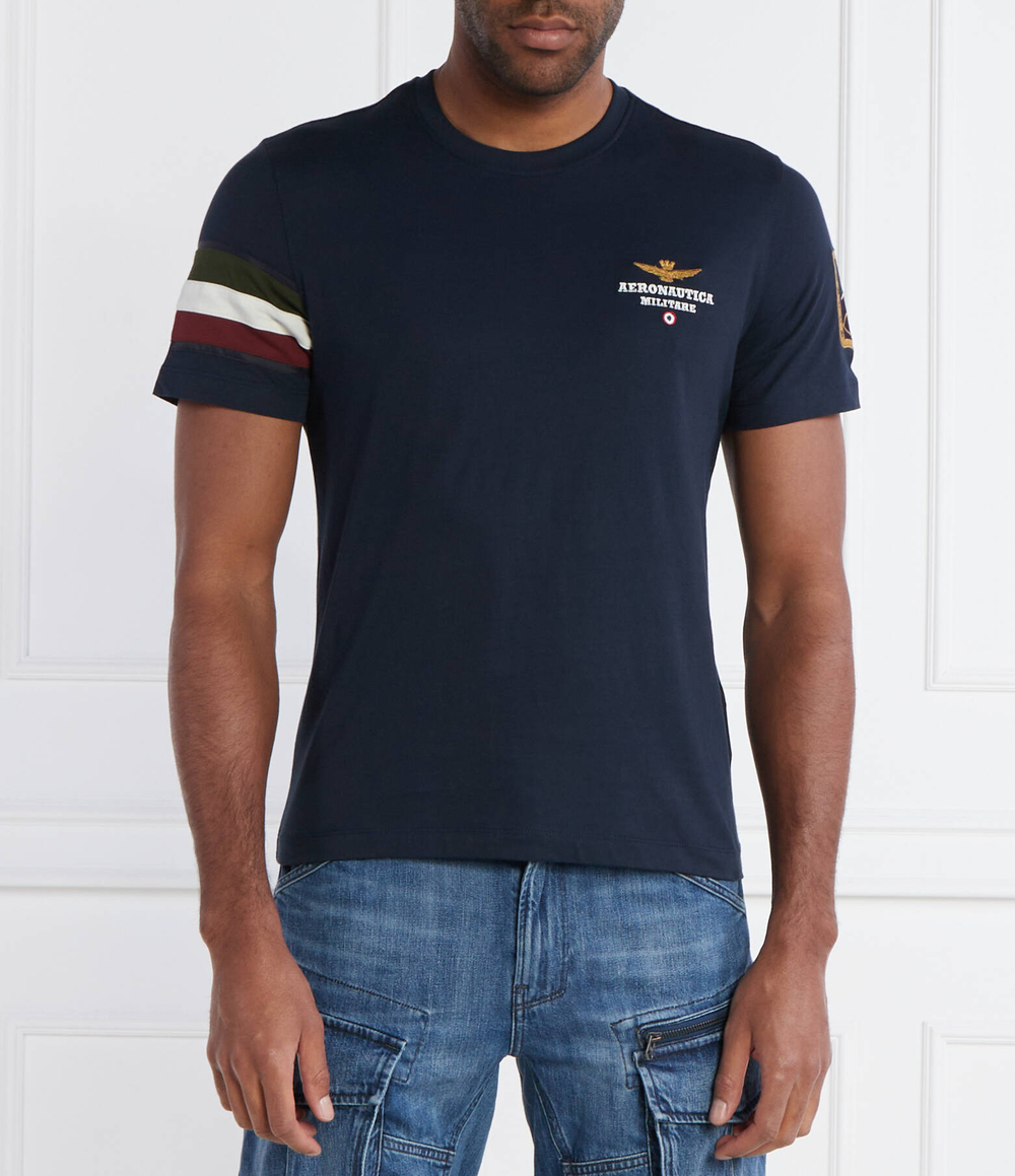 Футболка Aeronautica Militare - темно-синий(TS2230J592)
