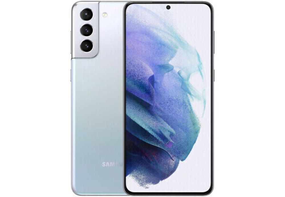 Смартфон Samsung Galaxy S21+ 5G (SM-G996B) 8/256 ГБ RU, Серебристый фантом