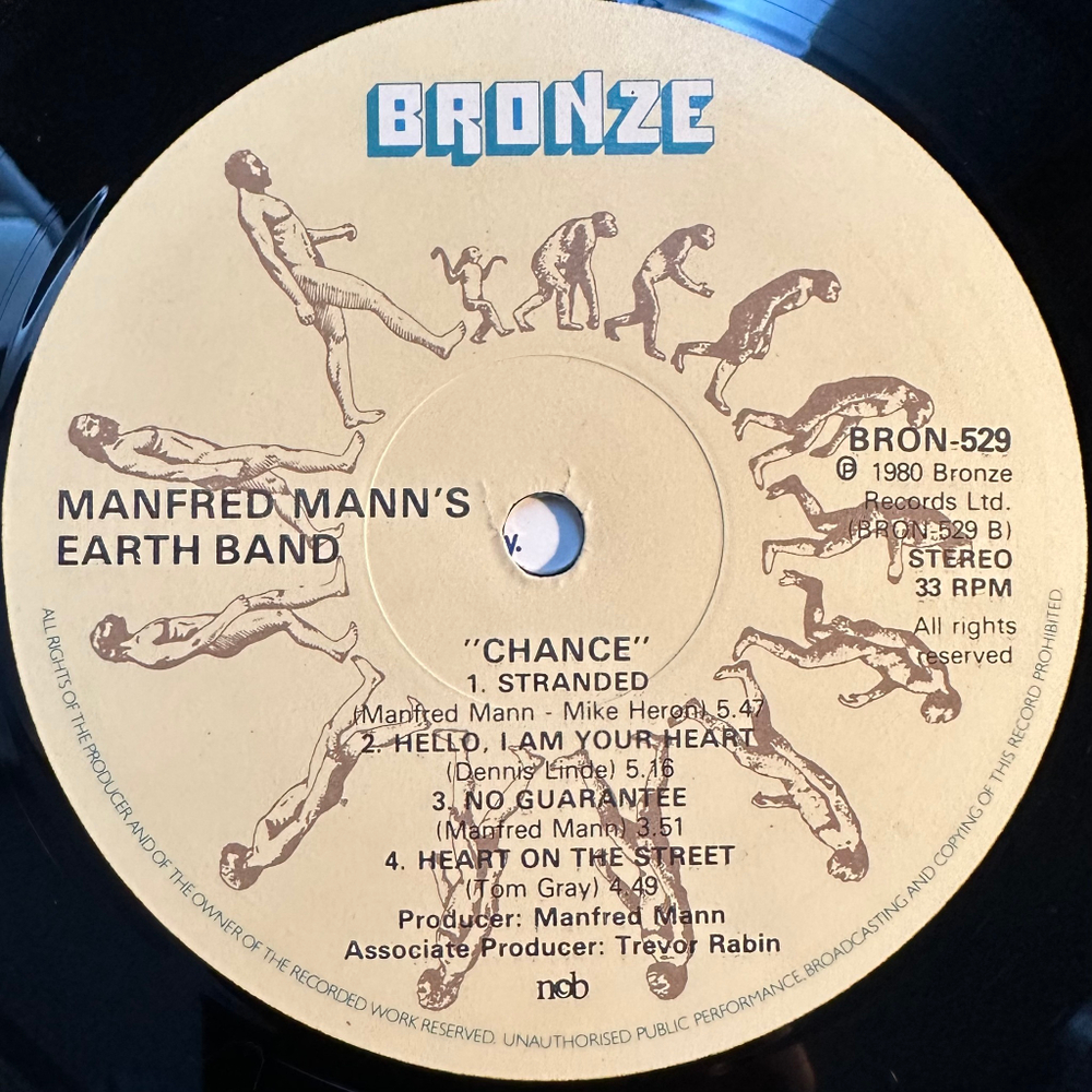 Manfred Mann's Earth Band - Chance (Скандинавия 1980г.)