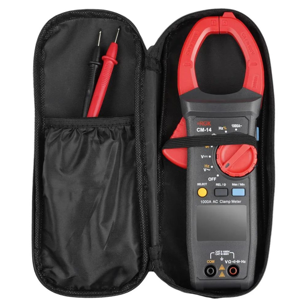 Токоизмерительные клещи RGK CM-14 с поверкой, RGK