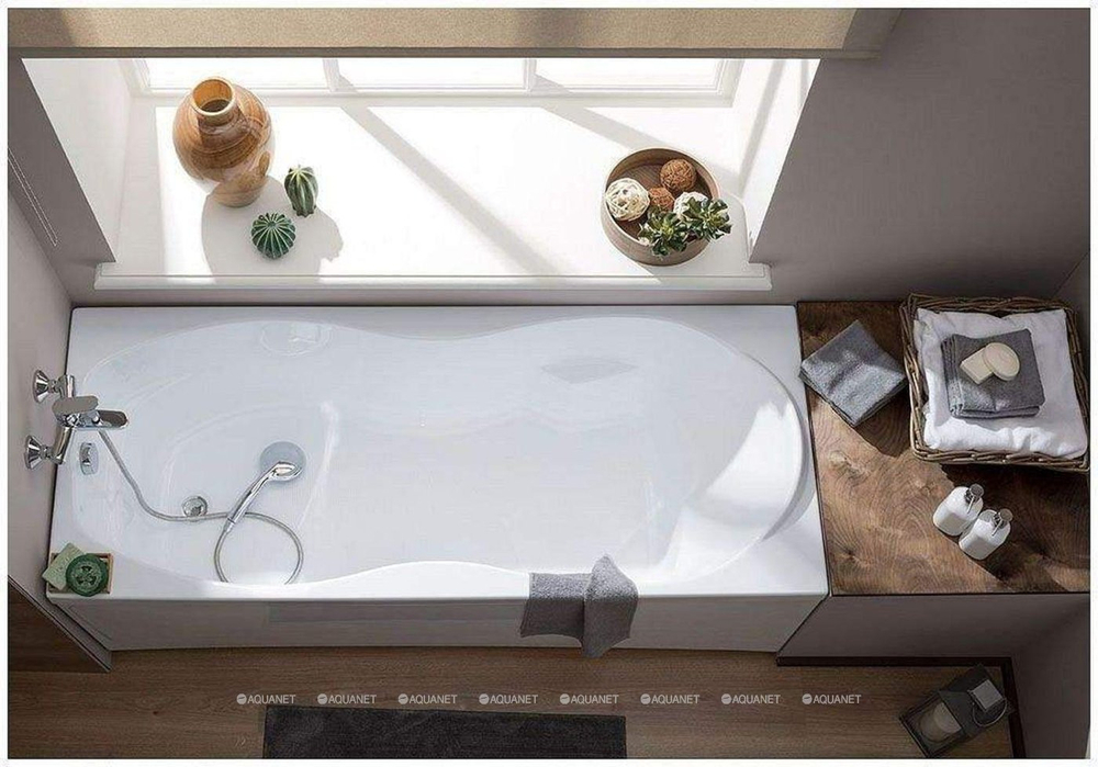 Акриловая ванна Aquanet (Акванет) Tessa NEW 170x70 с каркасом