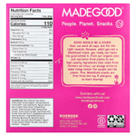 MadeGood, батончики-мюсли, органическая посыпка, торт, 5 батончиков по 24 г (0,85 унции)