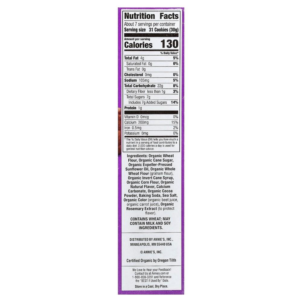 Annie's Homegrown, Organic Baked Bunny Graham Snacks, Neapolitan , 7.5 oz (213 g)