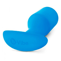 Синяя пробка для ношения 14см b-Vibe Snug Plug 5 BV-013-BLU