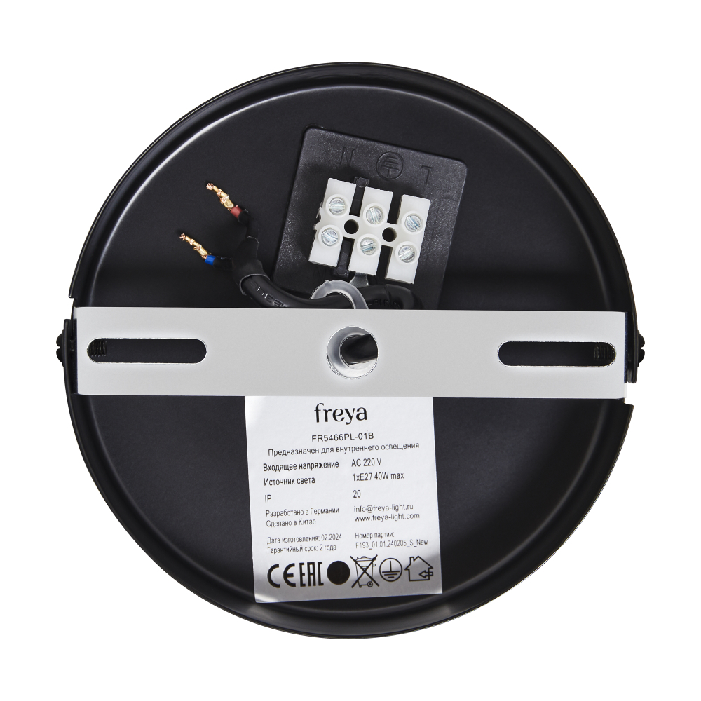 Подвесной светильник Freya Enface FR5466PL-01B