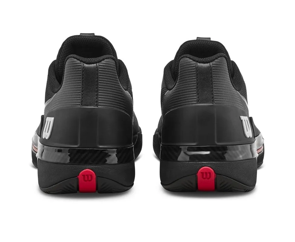 Мужские кроссовки теннисные Wilson Rush Tour 5 CTC - black/wilson red