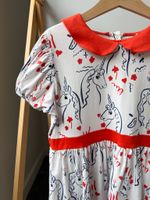 Трикотажное платье Mini Rodini, 140
