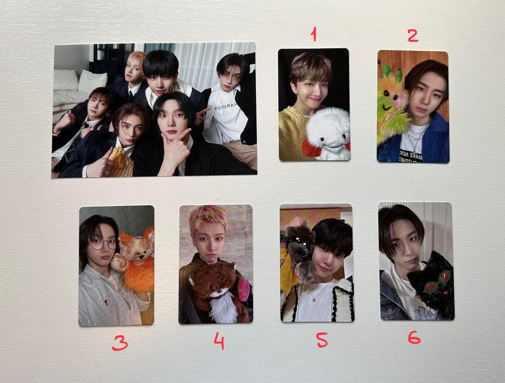 Фотокарты BOYNEXTDOOR - 2nd EP Album HOW (Lucky draw weverse shop)