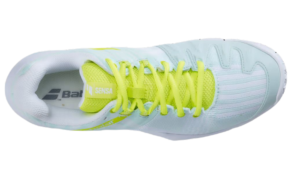Женские  кросовки для Padel Babolat Sensa - blue/sulphur spring