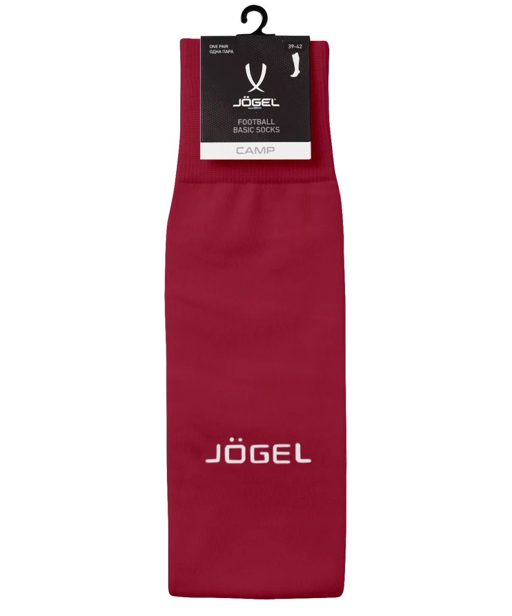 Гетры футбольные CAMP BASIC SOCKS, гранатовый/серый/белый