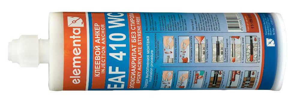 elementa EAF 410WC — химический клеевой анкер 410 мл