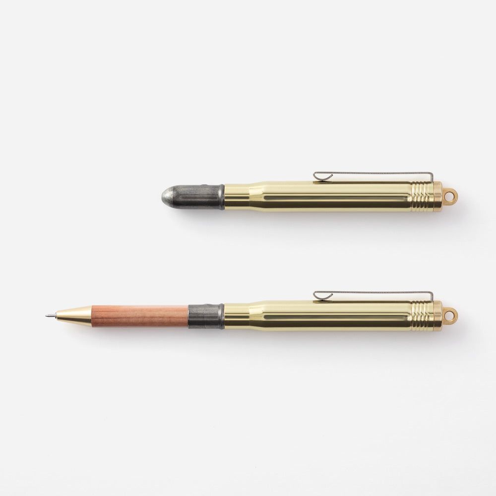 Шариковая ручка Traveler's Company - Brass Ballpoint Pen "Пуля" (36726-006) 2