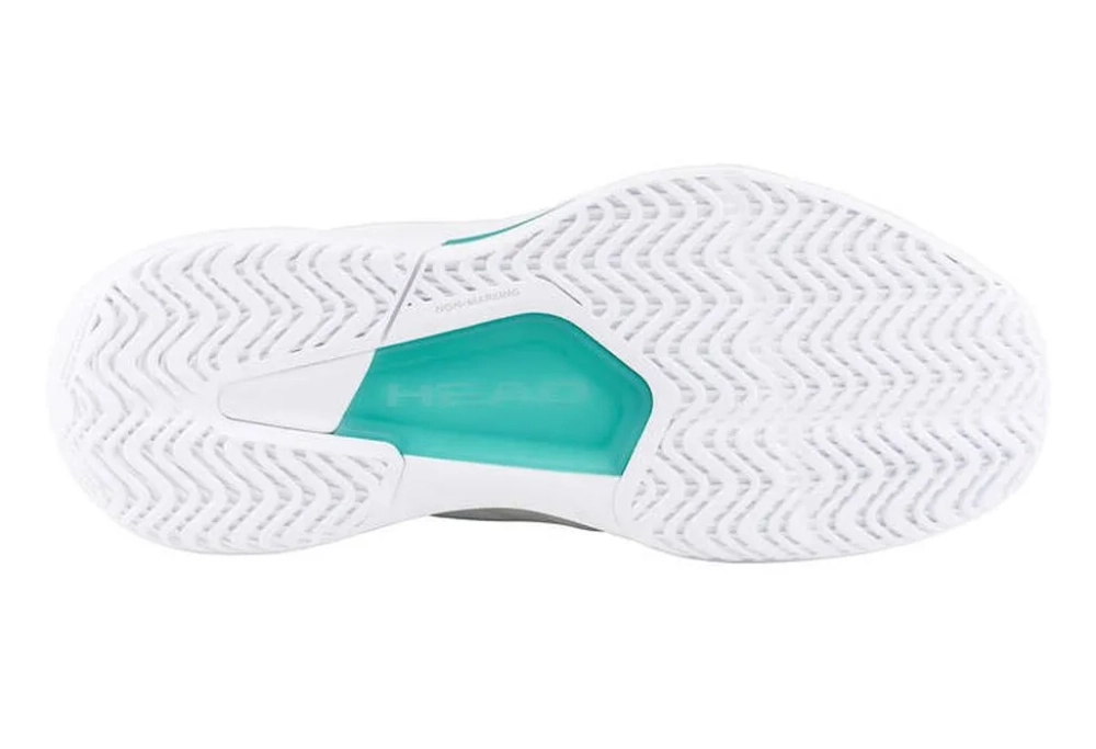 Женские теннисные кроссовки Head Revolt Evo 5.0 - white/light grey