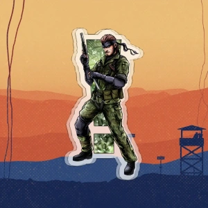 Акриловый стенд «Metal Gear Solid. Naked Snake»