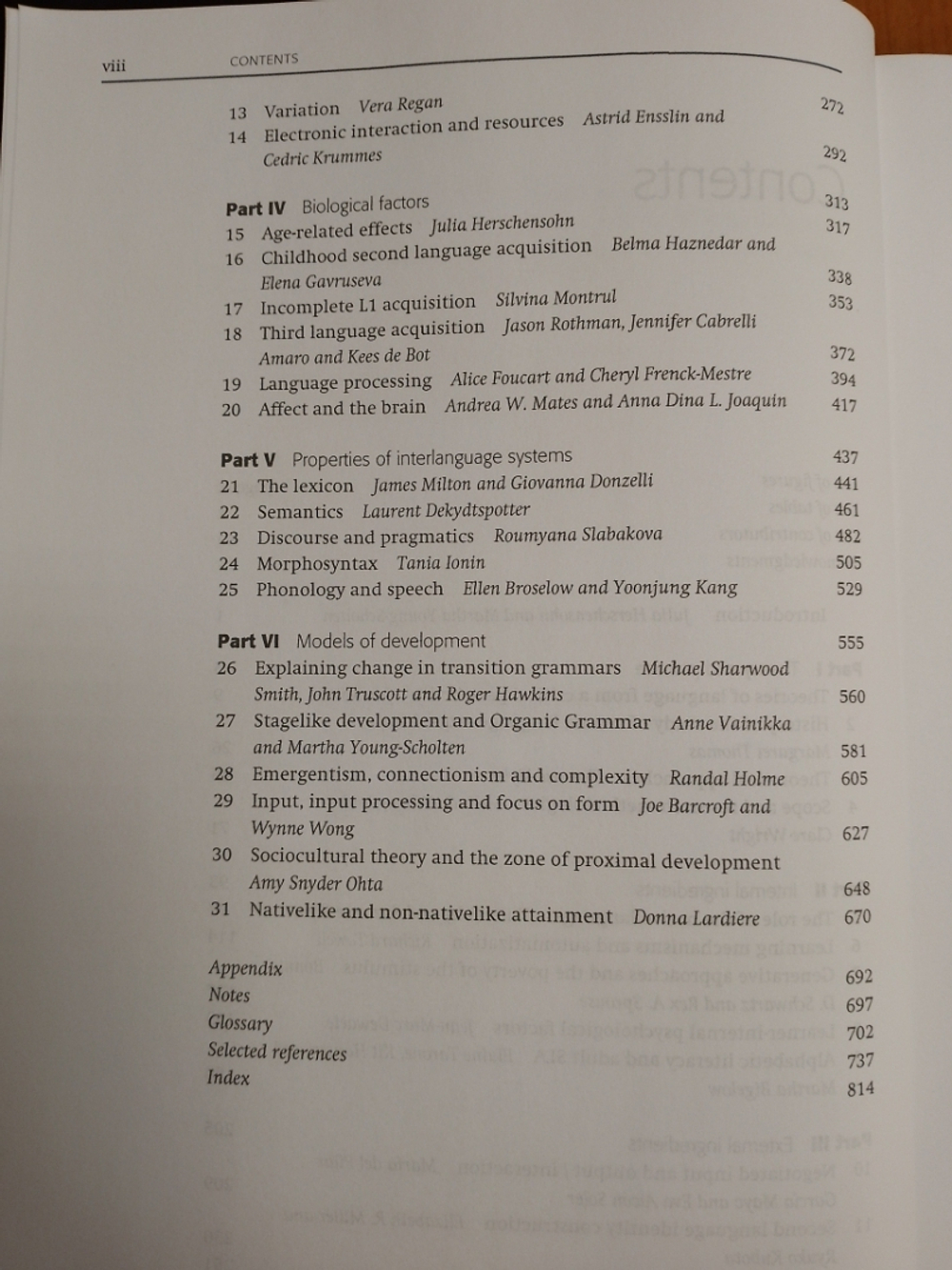 The Cambridge Handbook of Second Language Acquisition (Cambridge Handbooks in Language and Linguistics)