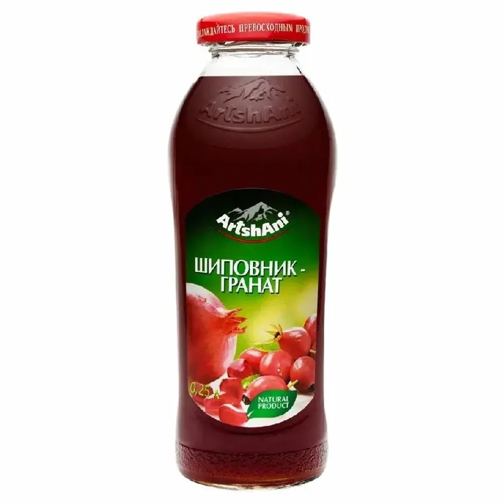 Нектар из Шиповника и Граната Arshani 0,25л