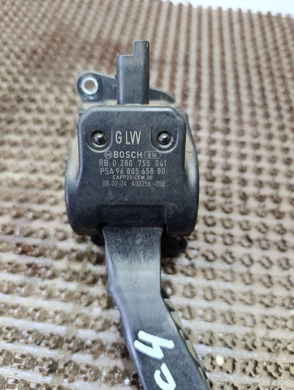 Педаль газа Citroen C4, I 2006 с пробегом