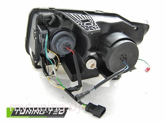 Передние фары Tube Light для Jeep Grand Cherokee WK2 (11-13) хромированные