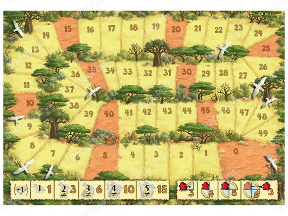 Игра "Каркассон: Сафари"