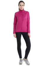 Толстовка для активного отдыха VIKING Jukon Polartec Power Stretch Full Zip Ml Lady Pink (US:XL)