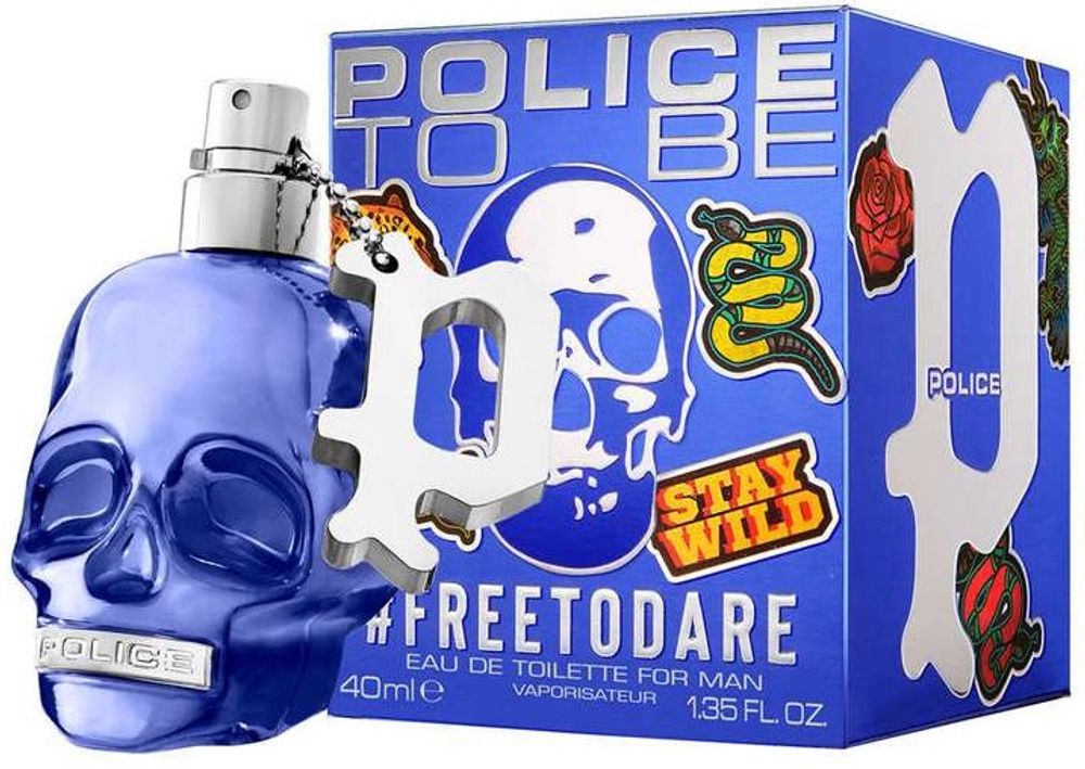 Police #FREETODARE for Man EDT 40 ml