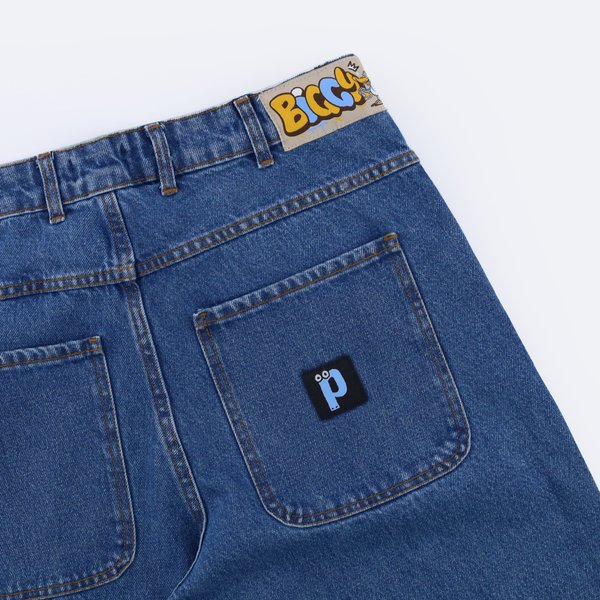 Джинсы Postaments Biggy (blue) артикул: - купить в магазине Дайс