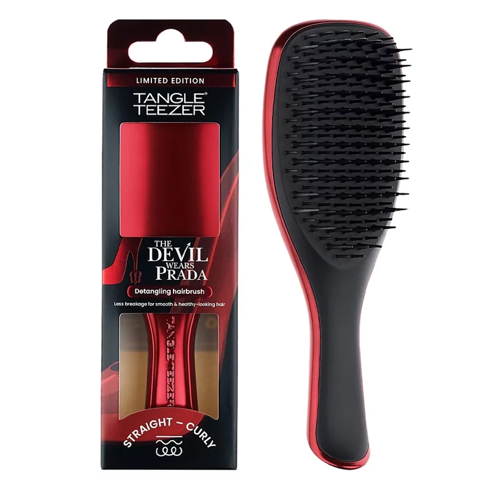 Расческа TANGLE TEEZER The Ultimate Detangler Mini Chrome The Devil Wears Prada