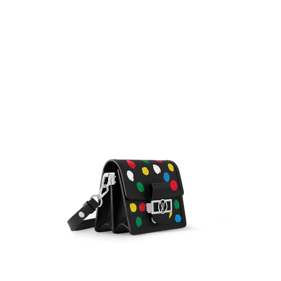 Сумка Louis Vuitton LV x YK Dauphine Mini черный